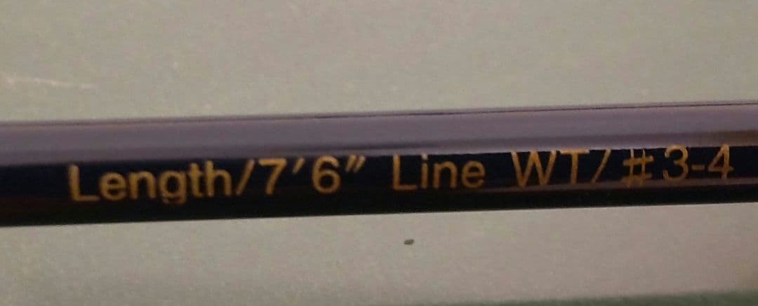 フライロッド フライリール SZM 7'6\" BUSH CASTER 340