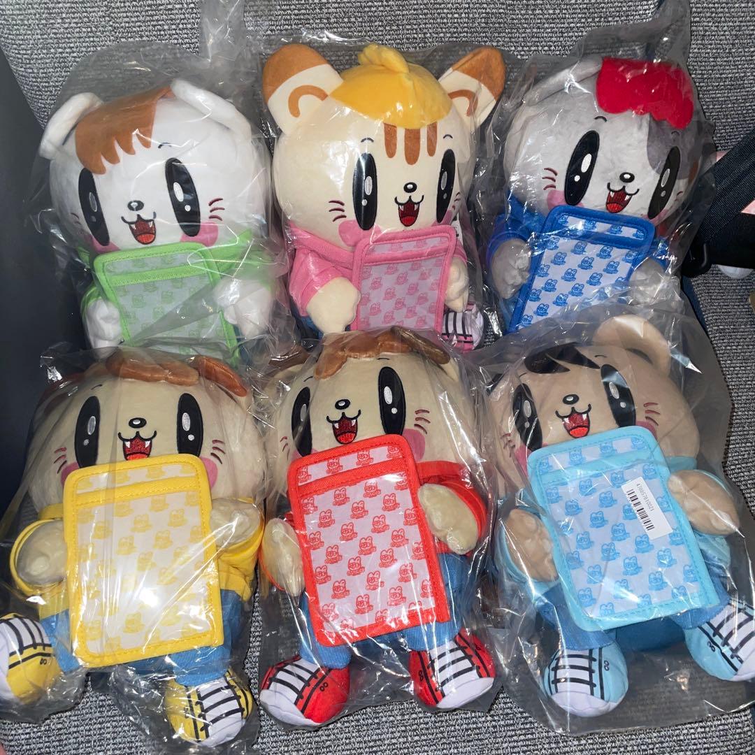 GENERATIONS ジェ猫 カードケース付BIGぬいぐるみ 6種コンプリート
