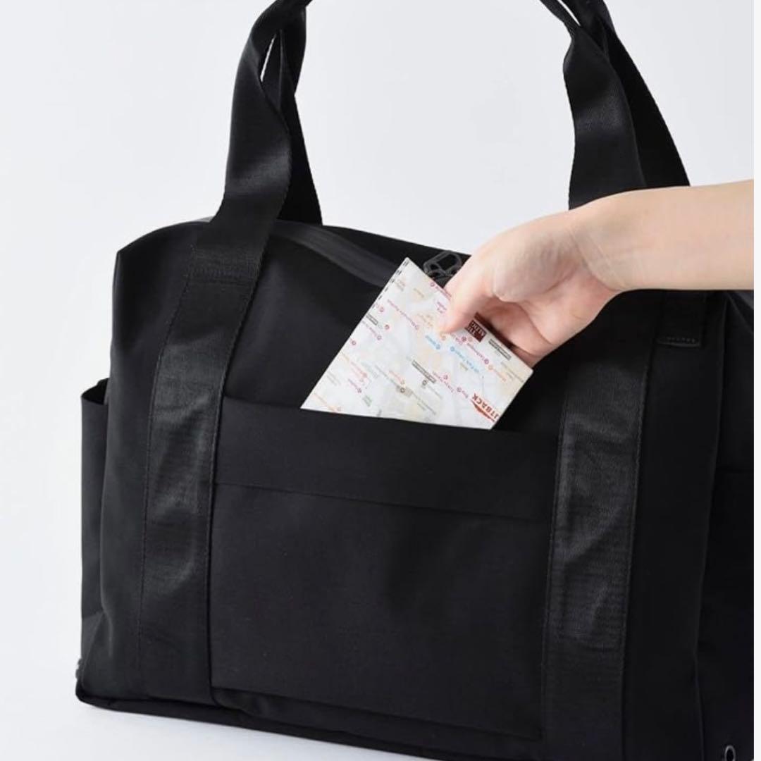 MILESTO LIKID ボストンバッグ ブラック