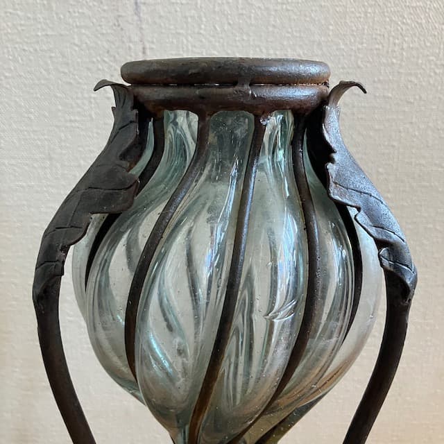 アンティーク 葉山家具 葉山ガーデン ツイスト フラワーベース 花瓶 イタリア製