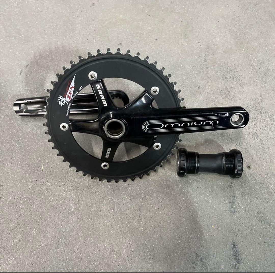 SRAM Omnium クランクセット 49T 165mm