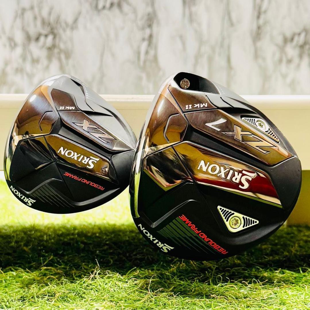 【極美品】スリクソン ZX7 MkⅡ 1W 5W ウッド2本セット SR