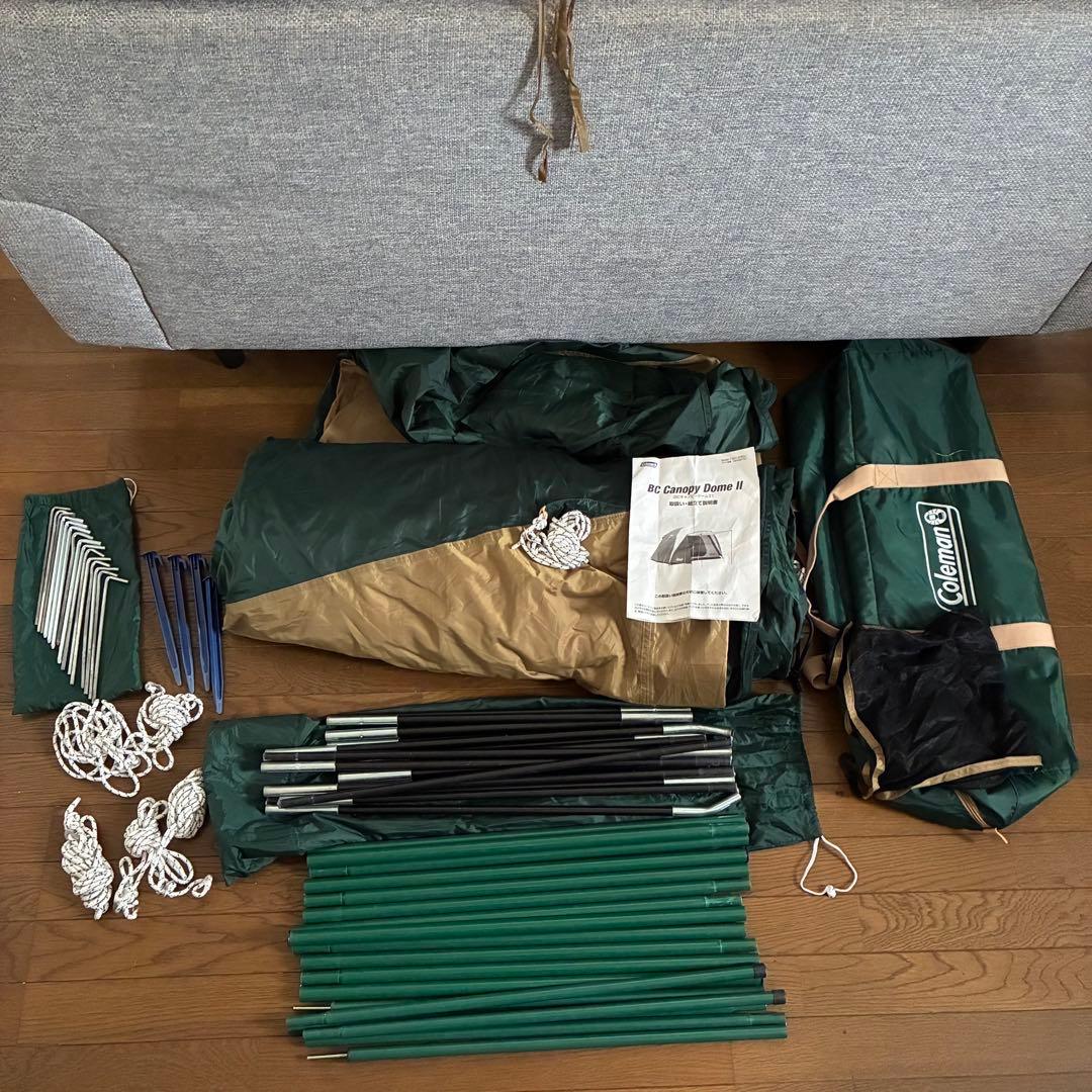 コールマン　Coleman BCキャンピードームII テント　初心者向け