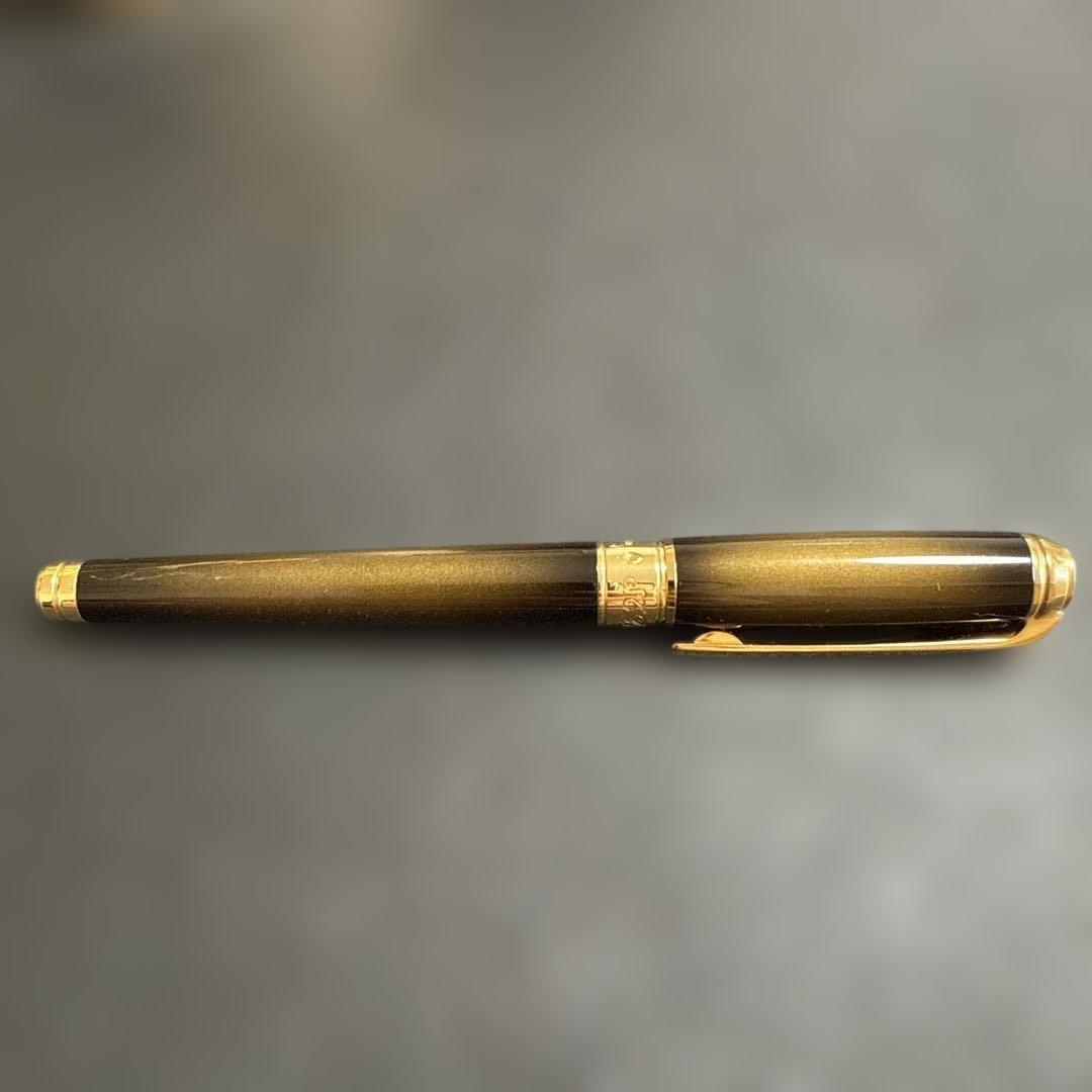 エス・テー・デュポン　万年筆　14K
