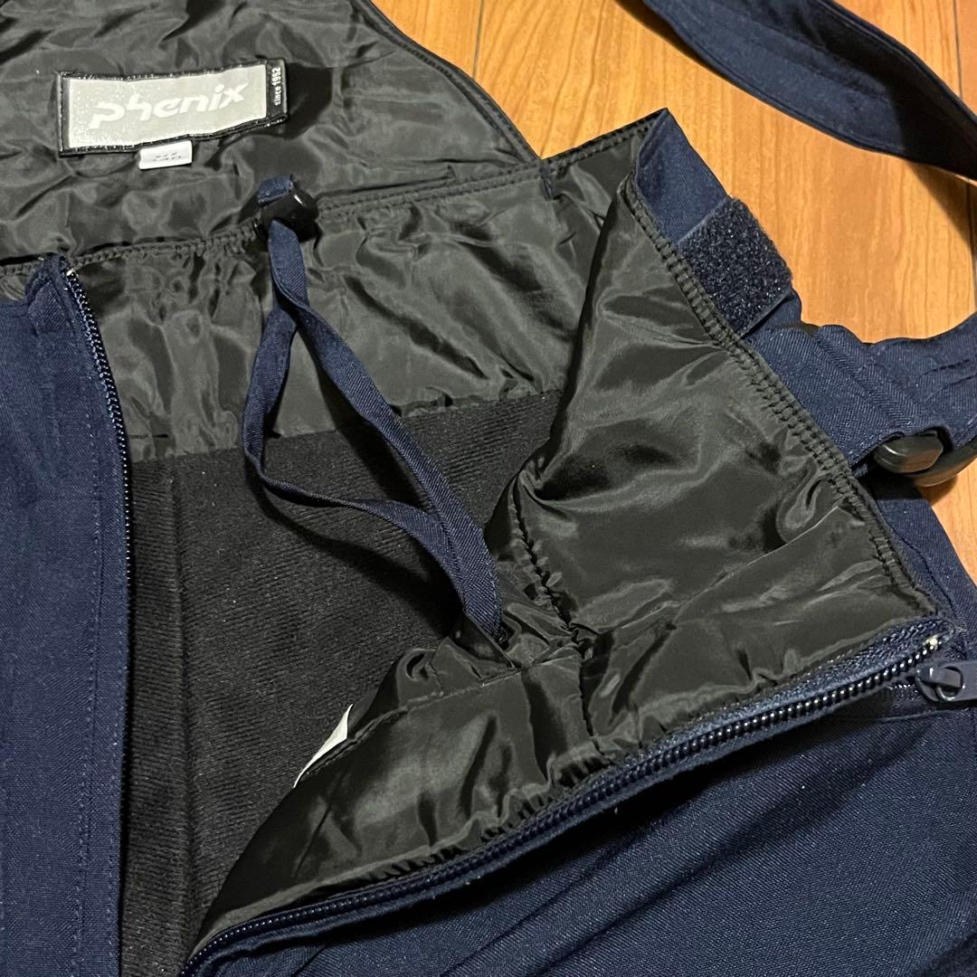 Phenix 子ども用スノーボードウェア 赤青 140cm(サイズ調整可)