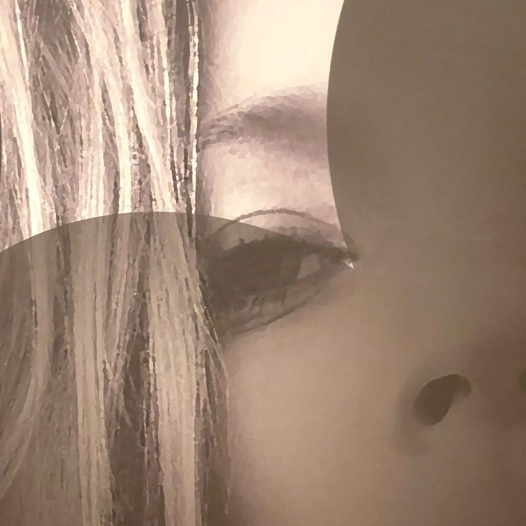 ケイトモスポスター ブラック