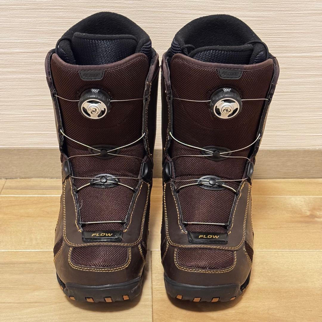 FLOW フロー ZONE BOA スノーボード ブーツ 24.5cm ブラウン