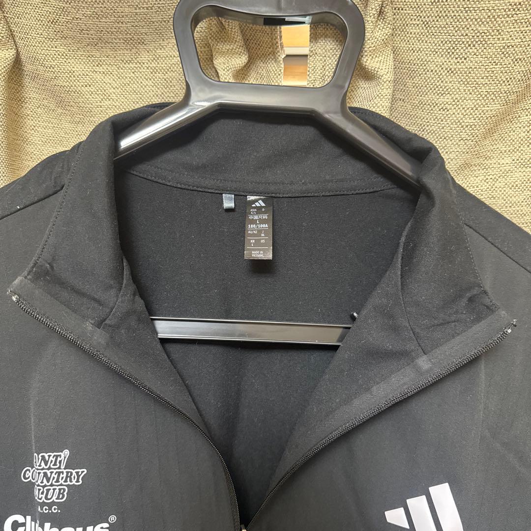clubhaus ANTi COUNTRY CLUB アディダス　L ブラック