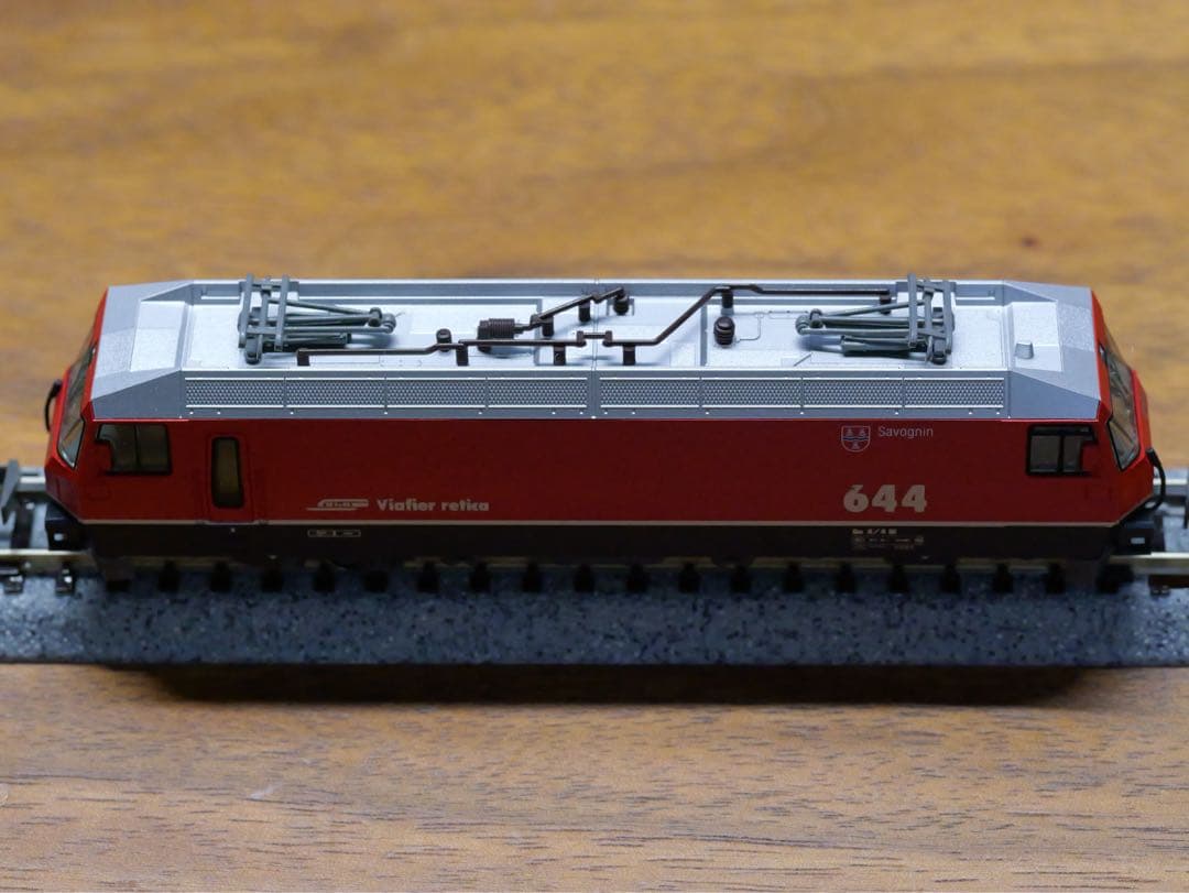 カトー　Nゲージ　レーティッシュ鉄道　アルプスの氷河特急　基本セット