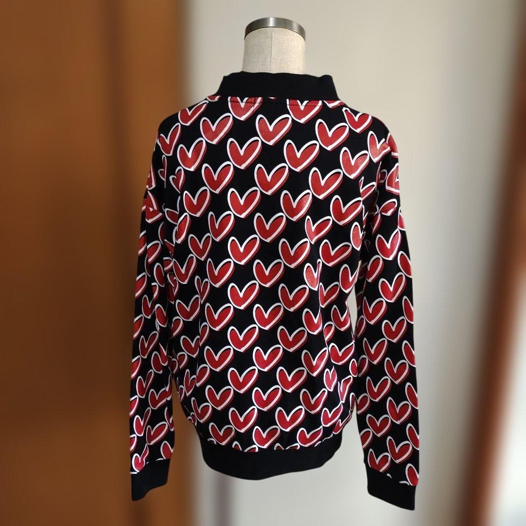 Callaway ハート柄 長袖　トレーナー　スウェット　ラブキャロウェイ　М