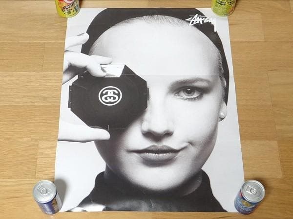 非売品 Stussy シャネル ステューシー ポスター カールラガーフェルド追悼