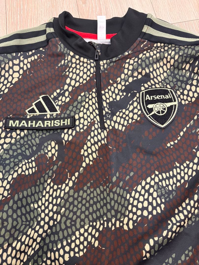 アーセナルFC×MAHARISHI トレーニングトップ 3XL