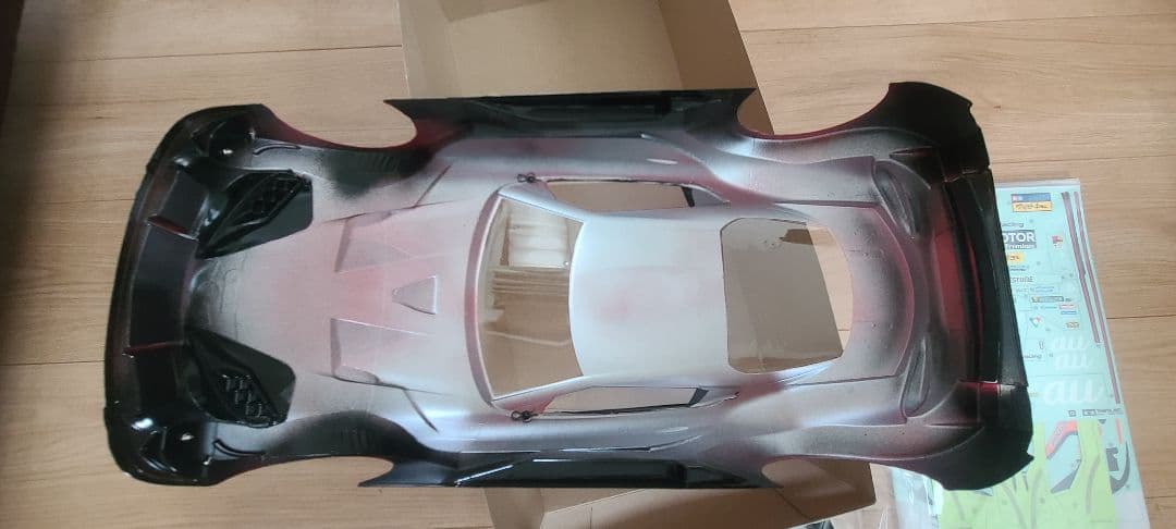 タミヤ au toms gr supra スープラ トムスボディ