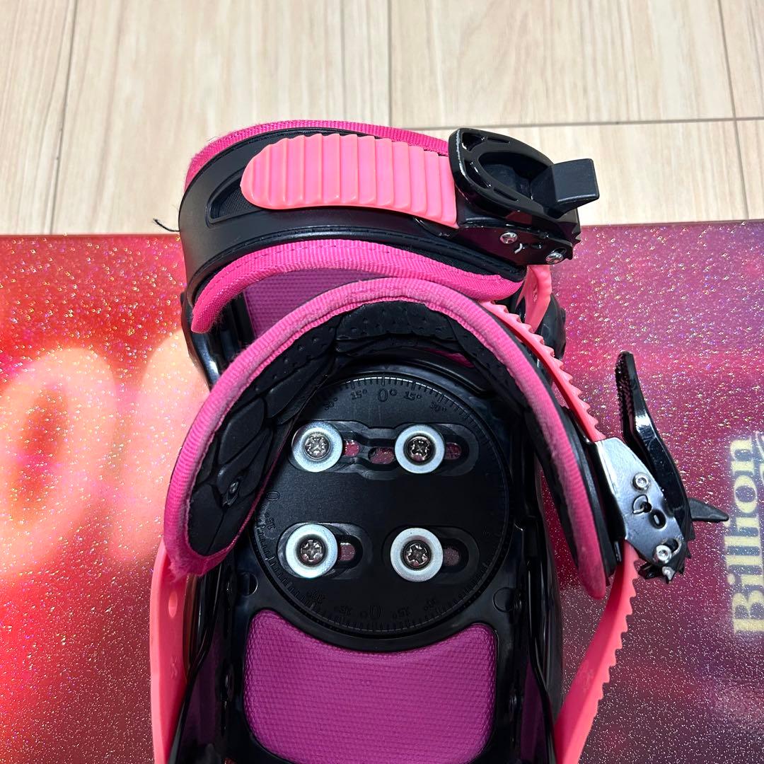 BILLION GLTTER スノーボード ビンディング セット 139cm