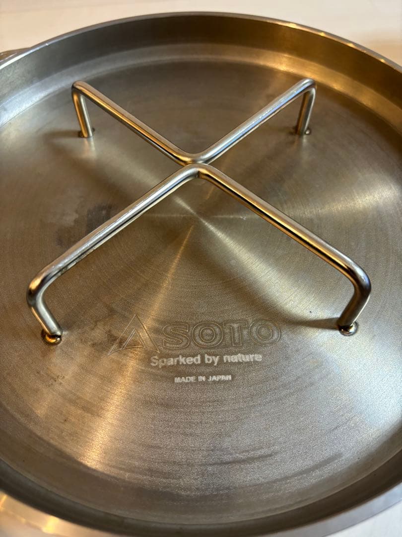 SOTO ダッチオーブン ステンレス製 eMEAL収納バッグ付き