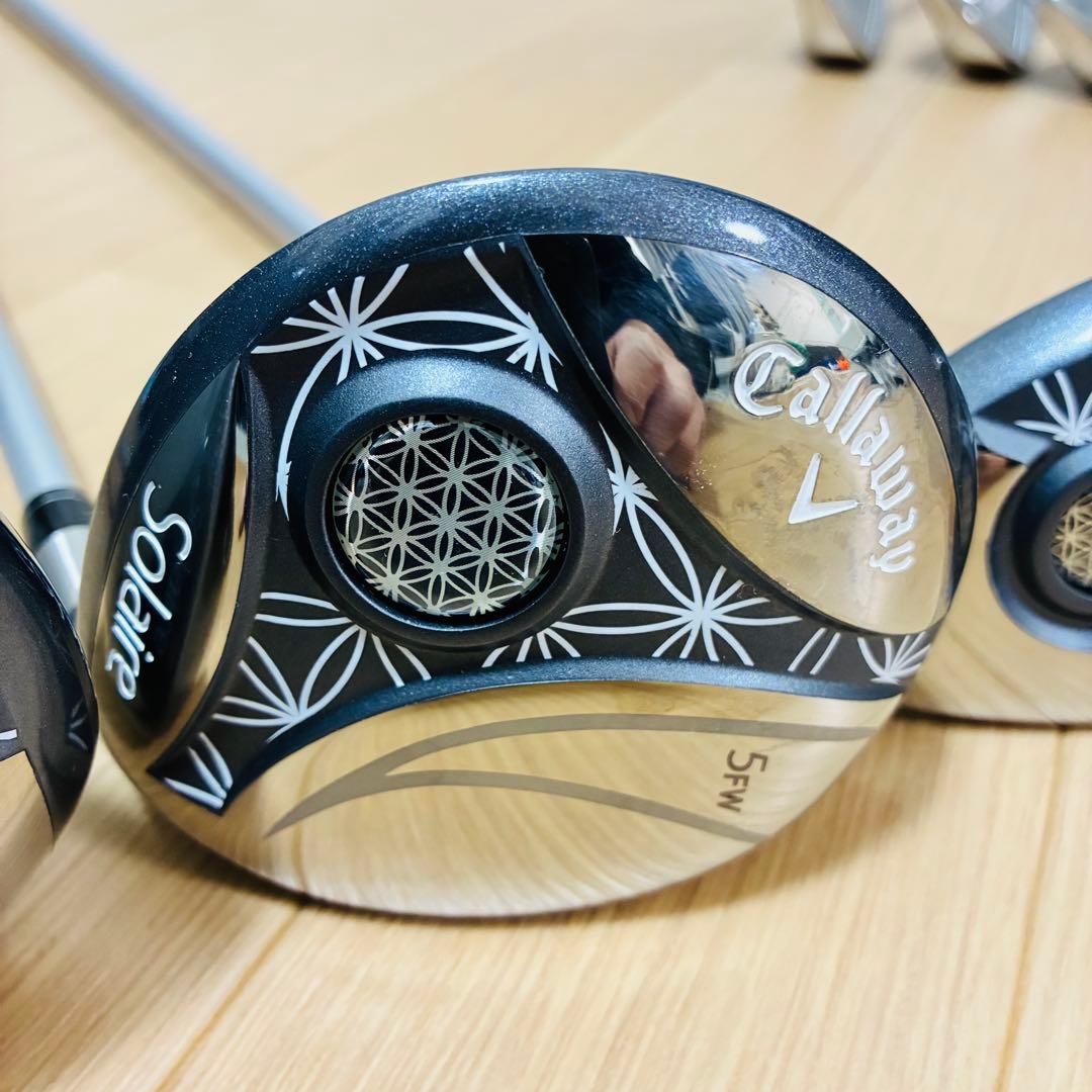 【みー】ゴルフクラブ レディース セット ソレイル 現行モデル 8本 L