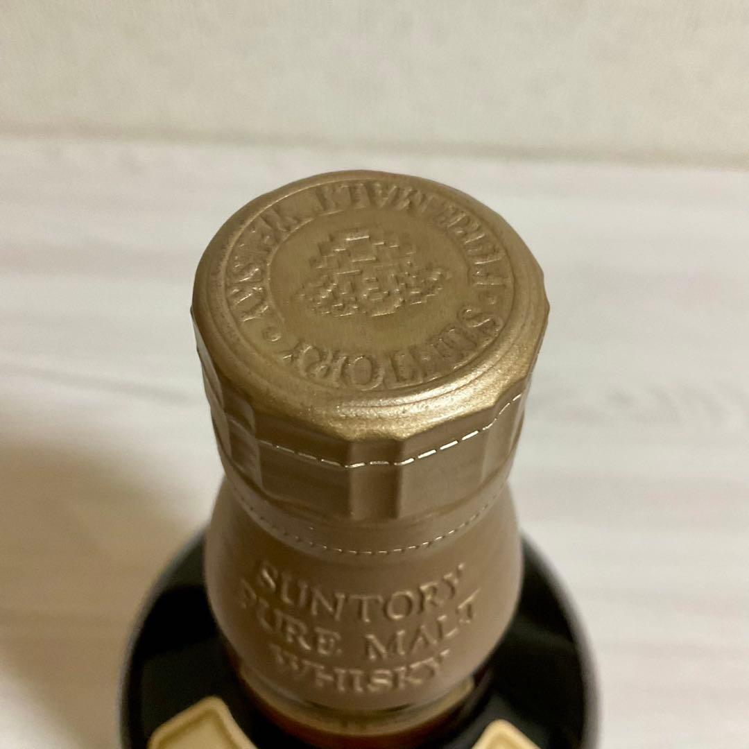 山崎 12年 ピュアモルト サントリー ウイスキー 旧ラベル 旧ボトル 華ラベル