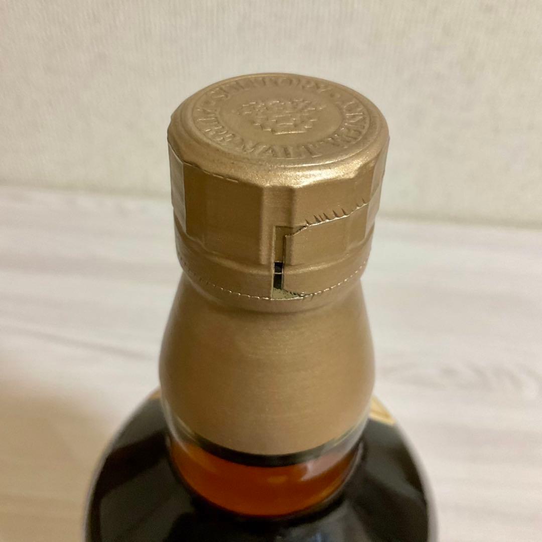 山崎 12年 ピュアモルト サントリー ウイスキー 旧ラベル 旧ボトル 華ラベル