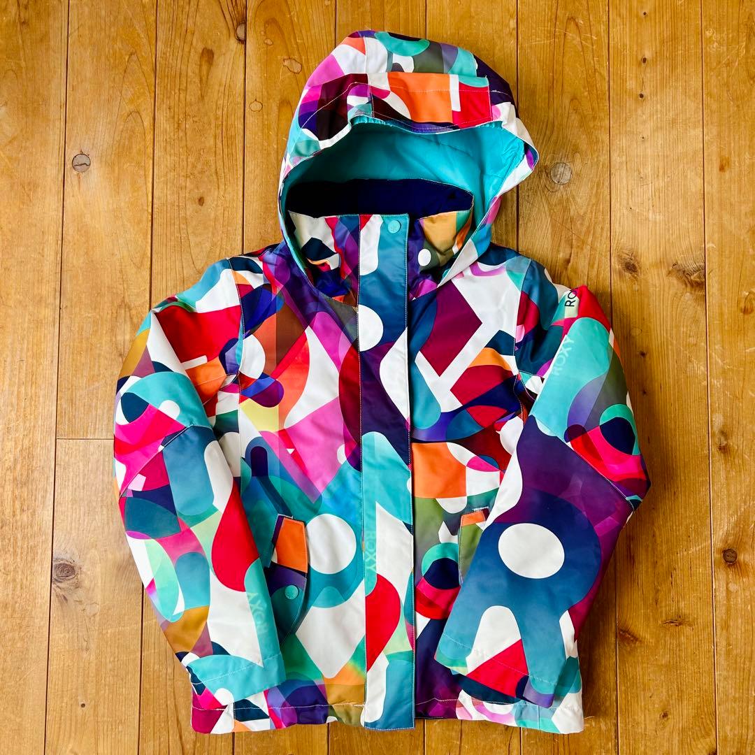 ROXY スキーウェア 140 ボードウェア 上下セットパンツ スノボ キッズ