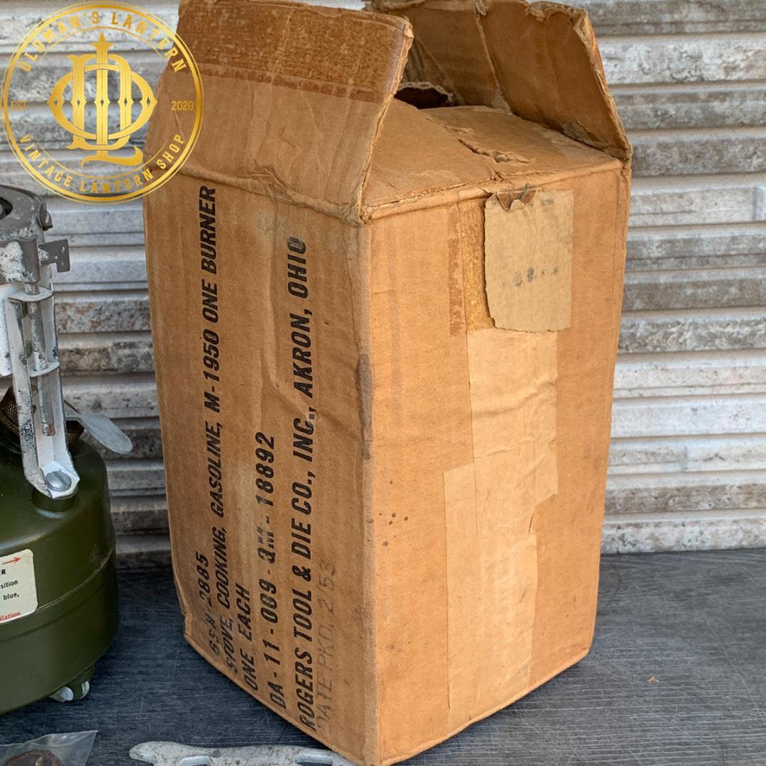 【未使用品】初期モデル M-1950 ガソリンストーブ ROGERS1952年
