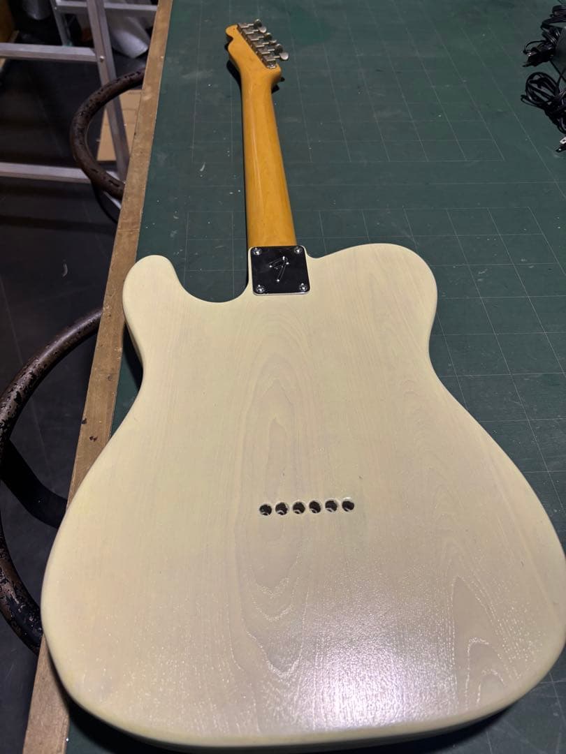 fender japan 初期／ブリッジAシリアルコンポーネント　ラッカー塗装