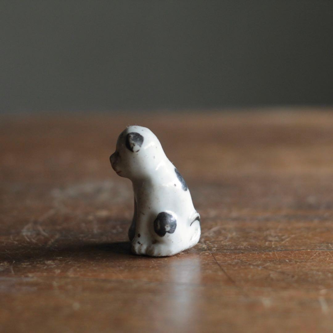 古い 磁器人形 犬 郷土人形 民芸 古道具 アンティーク
