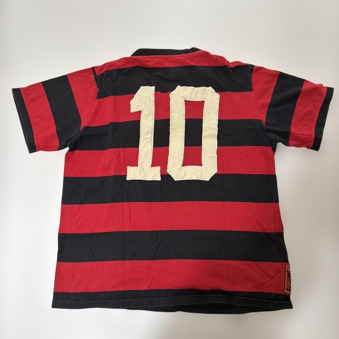 ジーコ10番フラメンゴ公式 サイン刺繍入り サッカーユニフォーム