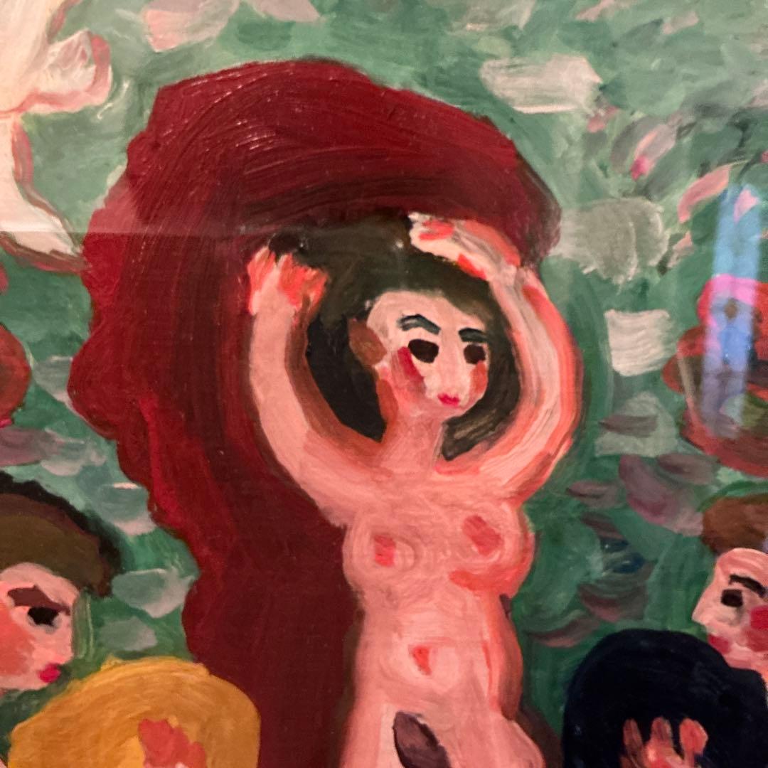 野間仁根　油彩画　真作　日動画廊取り扱い