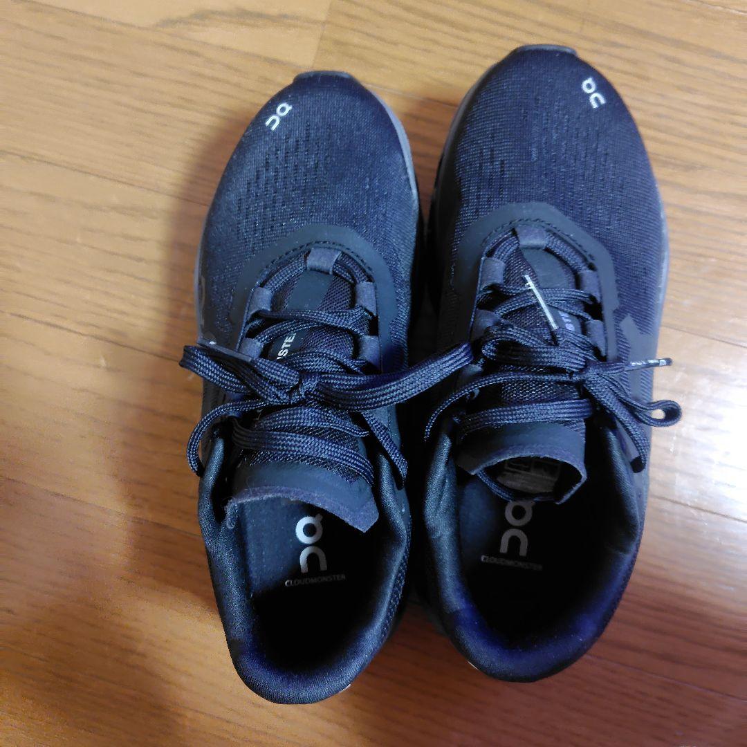 On Cloudmonster ブラック ランニングシューズ22,5新品