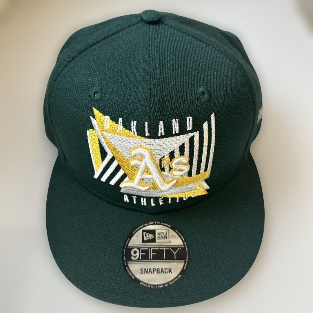 希少　２つ入り！オークランド・アスレチックスキャップ ニューエラ　9FIFTY