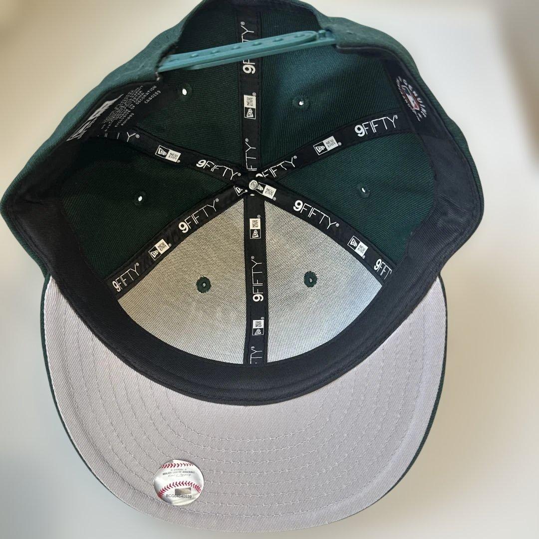 希少　２つ入り！オークランド・アスレチックスキャップ ニューエラ　9FIFTY