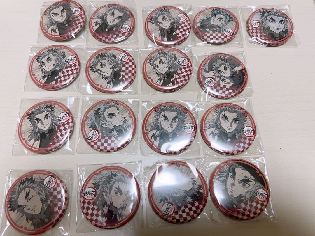 鬼滅の刃 ufotable ダイニング 煉獄杏寿郎 ポストカード 缶バッジ