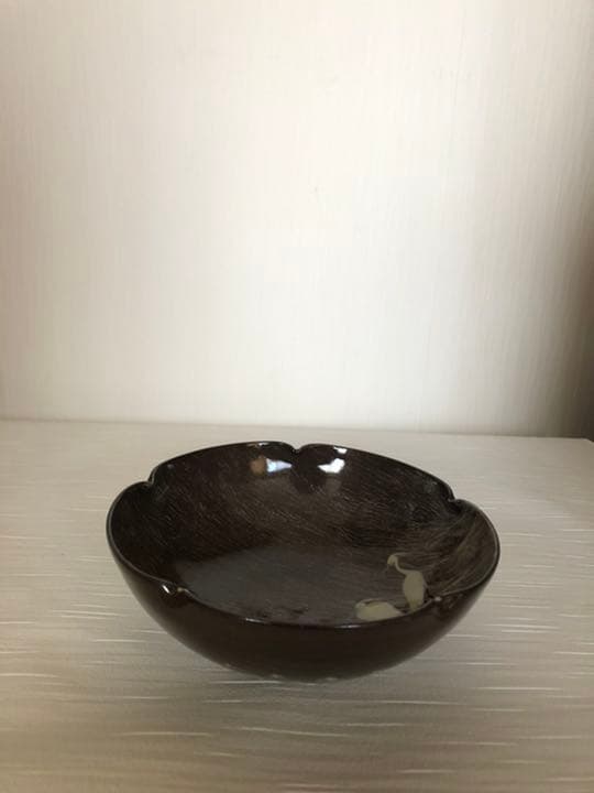 菓子鉢　現川焼　13代横石臥牛作