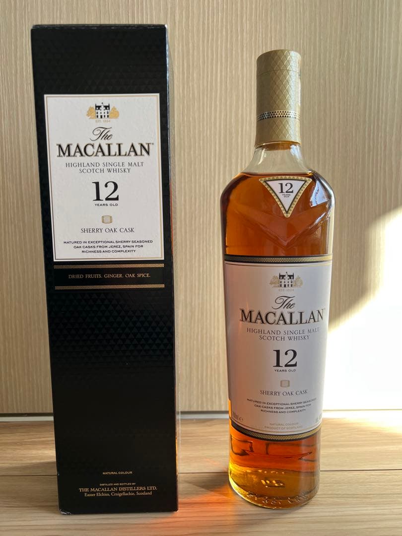 The Macallan 12 Year Old シェリーオーク樽 700ml