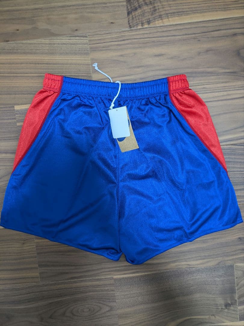 ☆限定ブルー×レッド　アシックス　バレーボール　ゲームパンツ　パンツ　国体