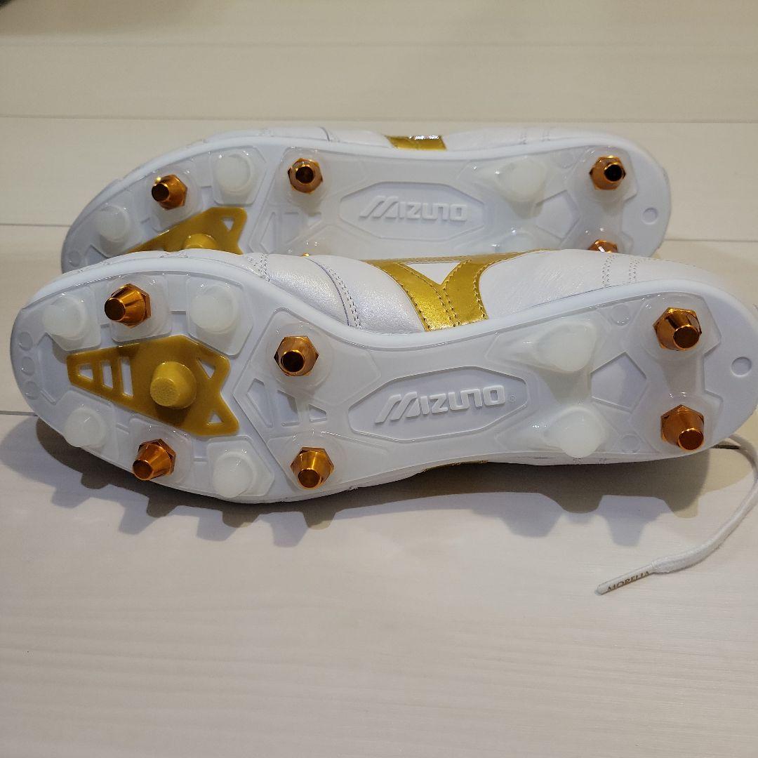 モレリア2 JAPAN MIX ホワイト/ゴールド 取替式