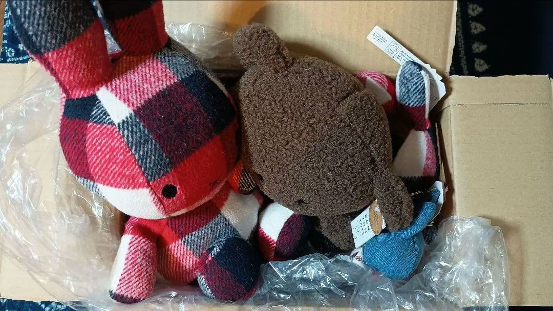 12/16まで→ボントントイズ　ミッフィー　ボリス　5点セット