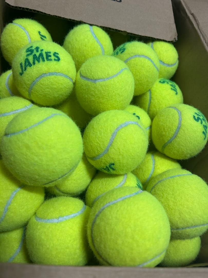 1試合使用テニスボール100球