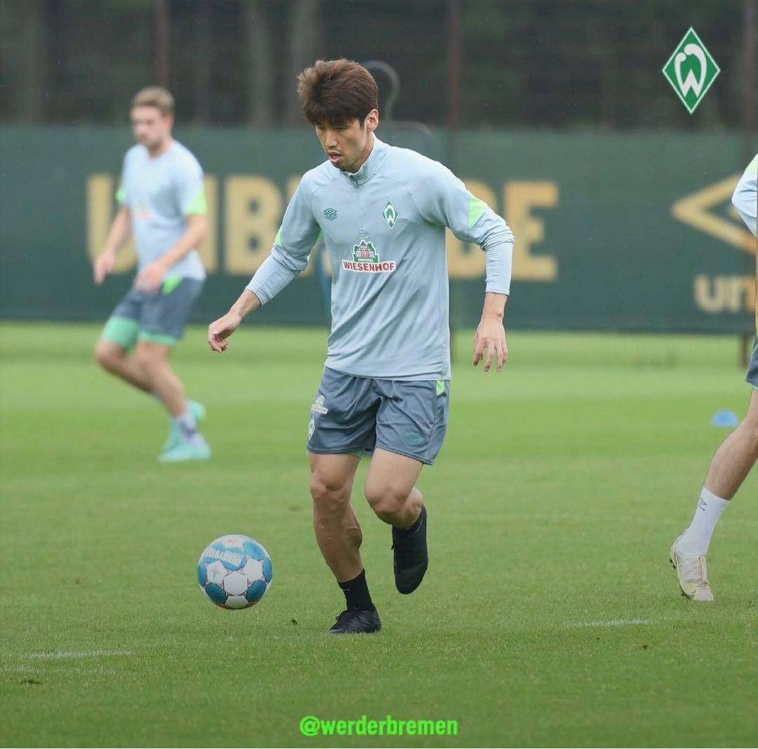 werder bremen 21-22シーズントレーニングウェア 選手支給品