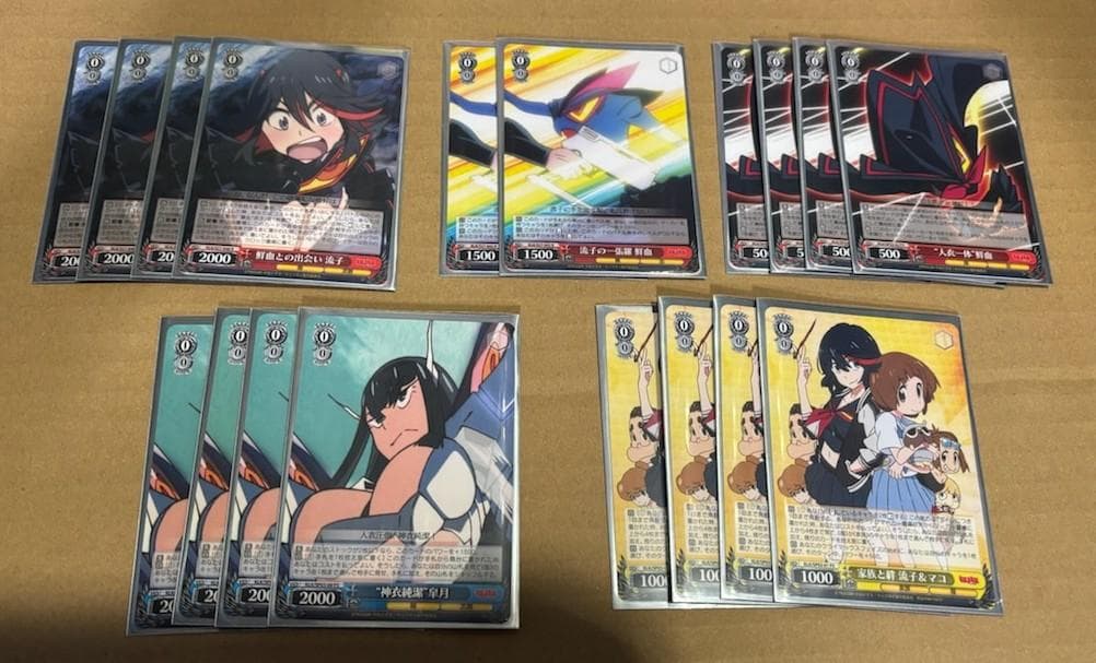 WS　キルラキル　4扉4ストブ　ガチ構築　デッキ