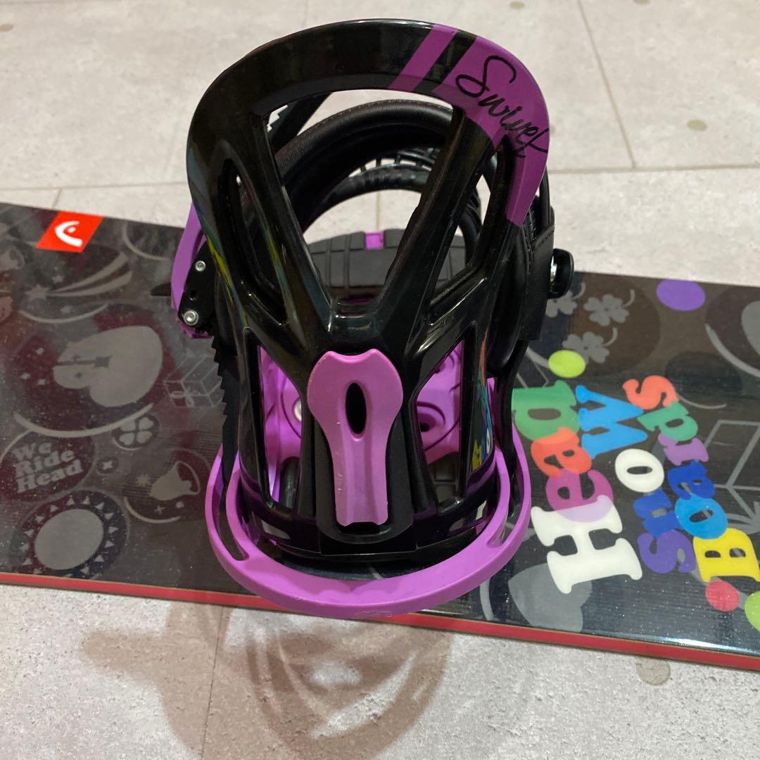 ★HEAD★ SPRING スノボー　スノーボード板　ヴィンディング　セット　板