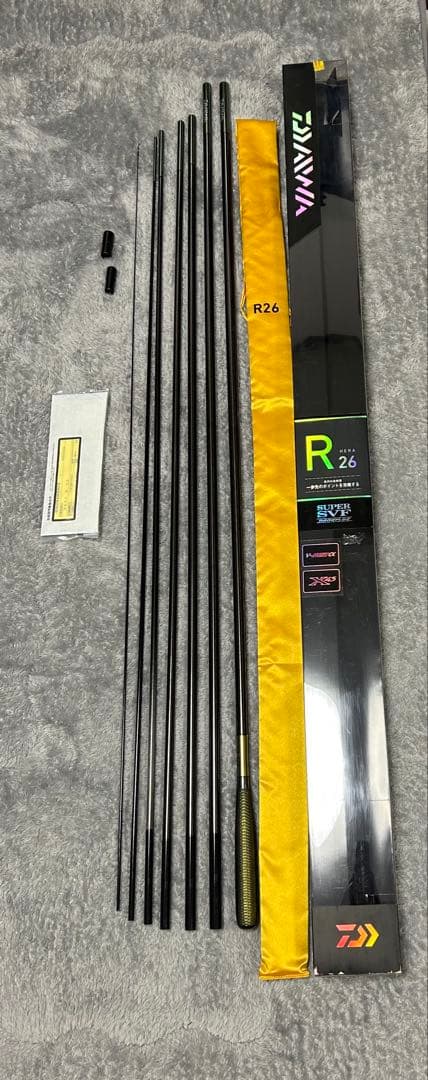 新品未使用品　ヘラブナ竿 ダイワ　ヘラR26 カーボン製