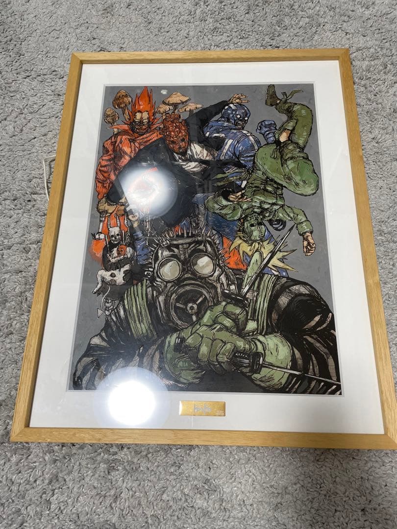 ドロヘドロ オールスター名鑑 扉絵 複製原画