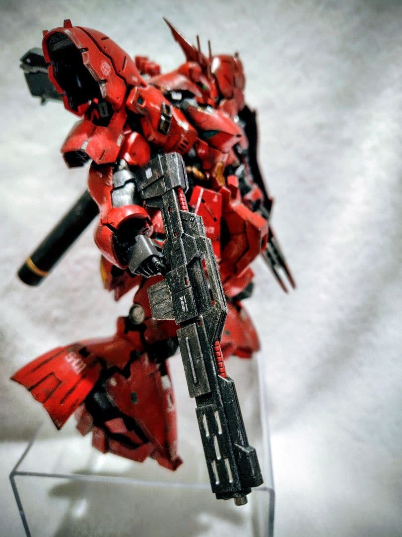 塗装済み完成品RGササビー　注意点あり