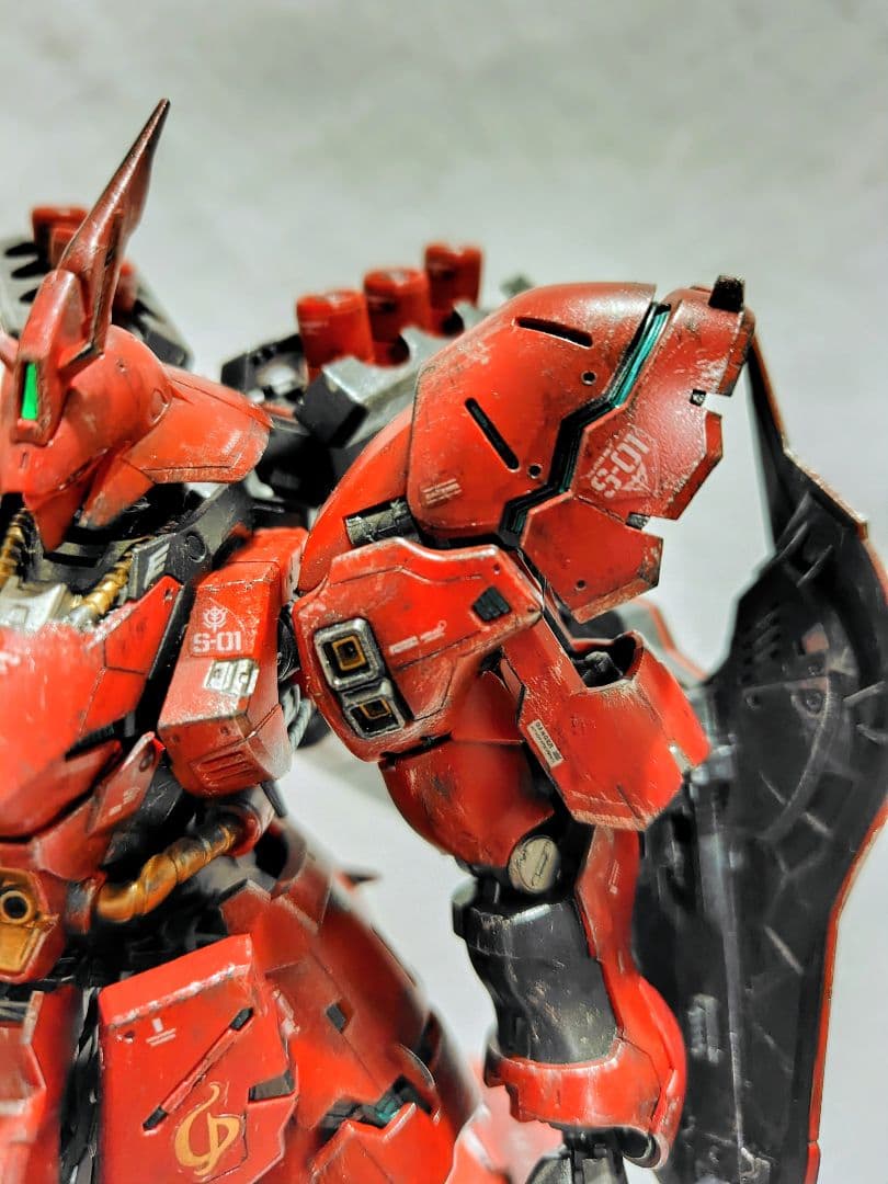 塗装済み完成品RGササビー　注意点あり