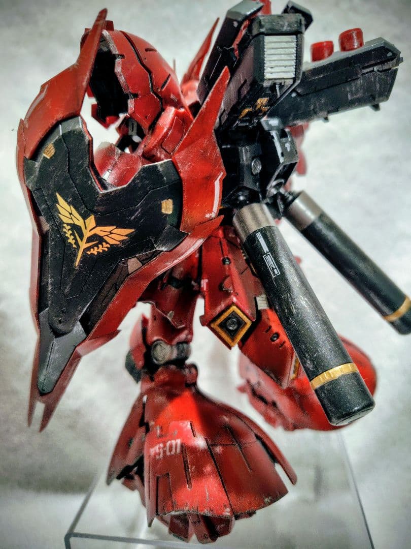 塗装済み完成品RGササビー　注意点あり