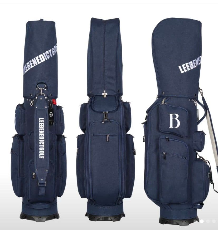 LEE BENEDICTゴルフキャディバッグ ネイビー新品未使用品