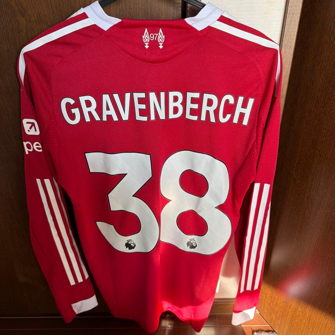 【サンビーム様】リヴァプールオーセンティックユニフォームGRAVENBERCH