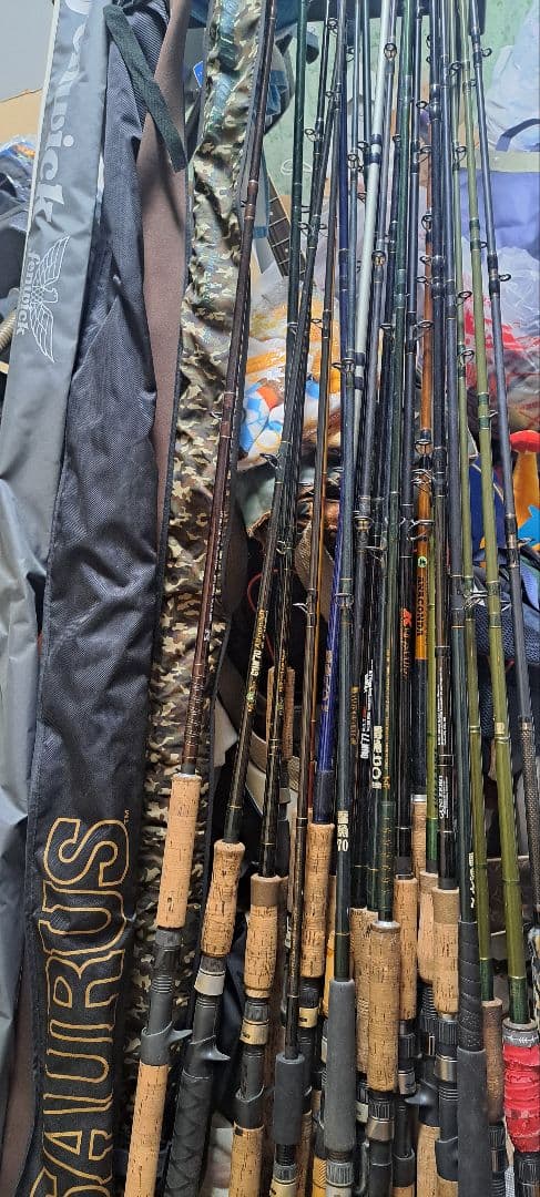 SAURUS ゴリアテ マグナムハスキー 雷魚77 雷魚ロッド