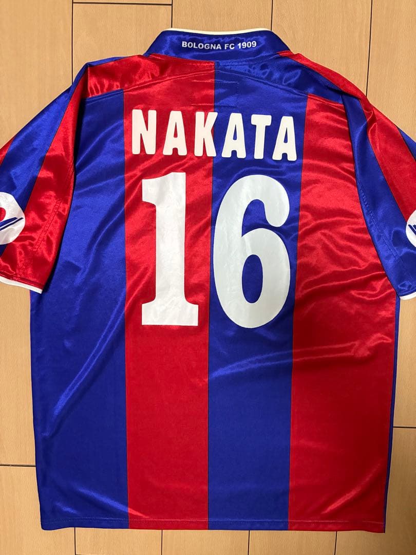 美品【00sヴィンテージ】03/04ボローニャFC16番 中田英寿 ユニフォーム